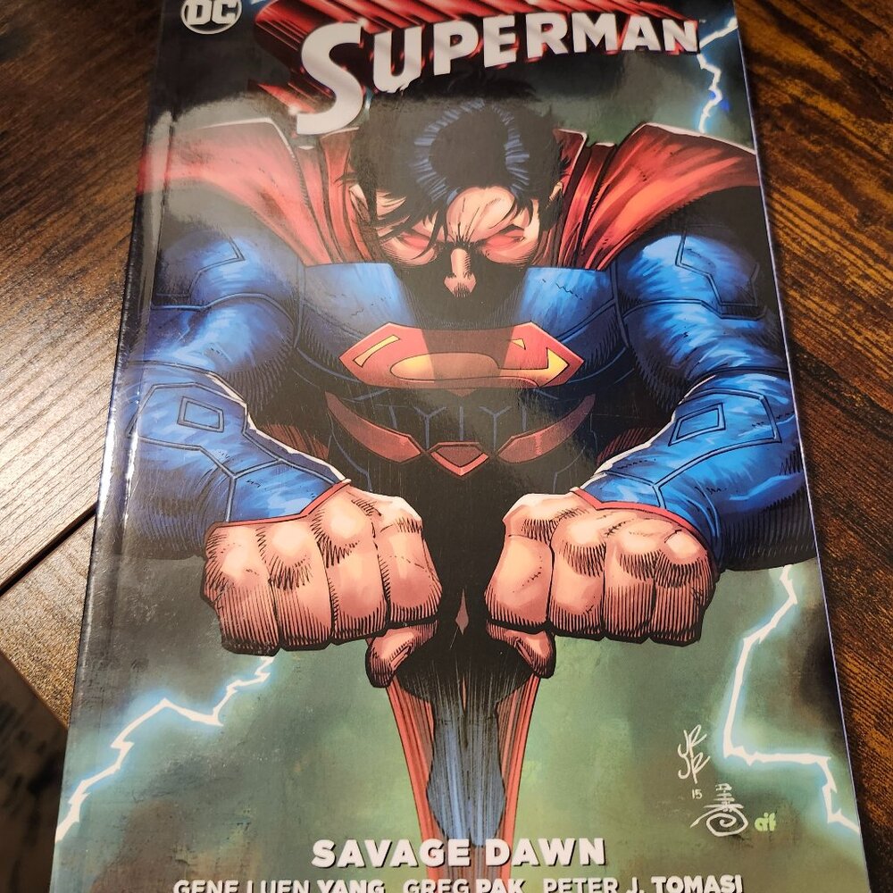 Superman: Savage Dawn Paperback – 2017 - DC Comics
